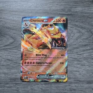 Charizard ex #6 Pokemon Scarlet & Violet 151 Holo Card